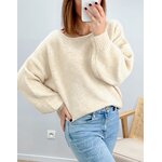 le pull selim beige -1