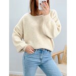 le pull selim beige -2