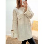 le pull sonny beige -1
