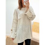 le pull sonny beige -3