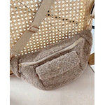 le sac banane mouton taupe -3