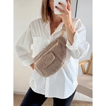le sac banane mouton taupe -4