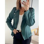 la veste lison vert -4
