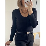le pull mael noir -2