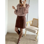 la jupe laly choco -1