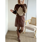 la jupe laly choco -3
