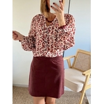 la jupe laly bordeaux -1