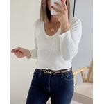 le pull mael ecru -2