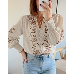 la blouse betty beige -1