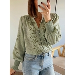 la blouse betty kaki -1