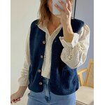 le gilet gabriel marine -4