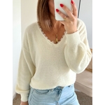 le pull billie crème -2