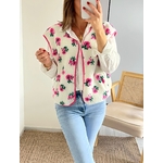 le gilet flower -3
