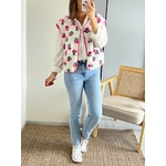 le gilet flower -2