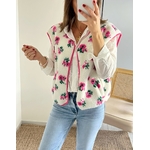 le gilet flower -5