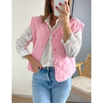 le gilet flavio rose -1