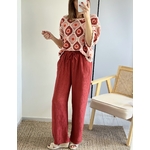 le pantalon noe terracota -2