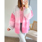 le gilet abel rose -1