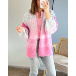 le gilet abel rose -3