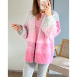 le gilet abel rose -4