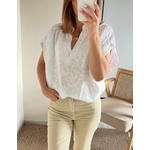 la blouse solya blanche -1