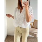 la blouse solya blanche -2