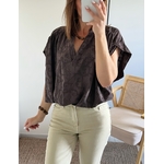 la blouse solya choco -4