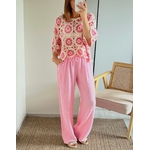 le pantalon noé rose -1