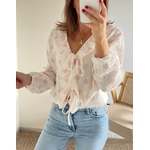 la blouse lilou rose -1