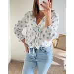 la blouse lilou bleue -2