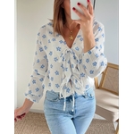 la blouse lilou bleue -4