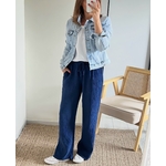 le pantalon noé marine -1