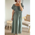 la robe loane kaki -1