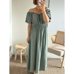la robe loane kaki -4