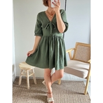 la robe stella kaki -1