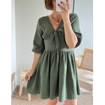 la robe stella kaki -3