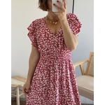 la robe rosaline rouge -4