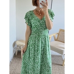 la robe rosaline verte -2