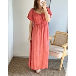 la robe loane terracota -1