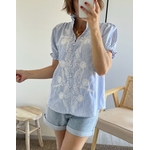 la blouse emma bleue -6