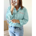 la chemise st tropez verte -3