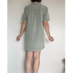 la robe tessa kaki -6