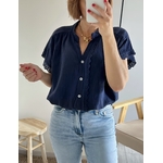 la blouse suzon marine -4
