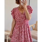 la robe rosaline rouge -4