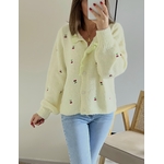 le gilet cherry jaune -5