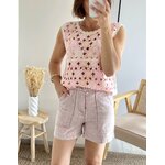 le top rosa -5