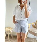 le short terry bleu -1
