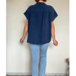 la blouse suzon marine -6