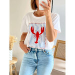 le tee- shirt homard -1