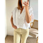 la blouse solya blanche -2
